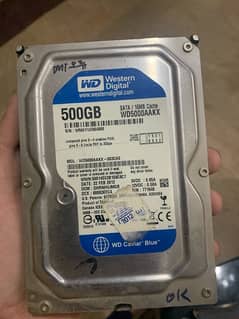 500 gb harddrive