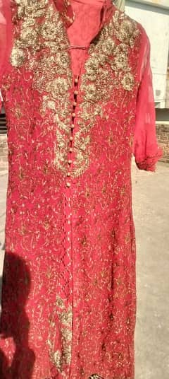 red long maxi