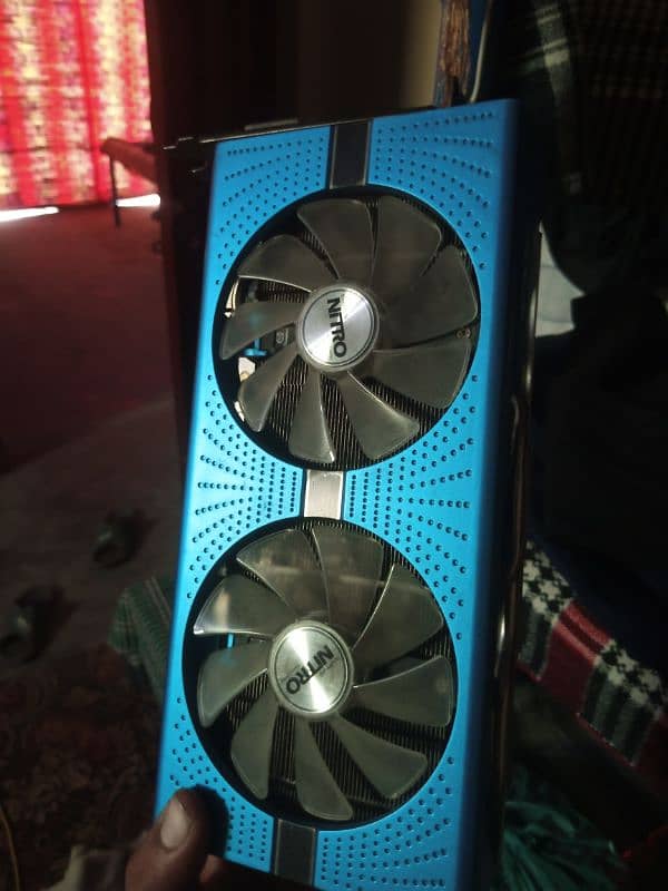 RX 590 BLUE SAPPHIRE NITRO PLUS 8GB DDR5 256BIT 0