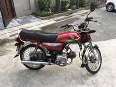 Honda CD70.2017 model for sale