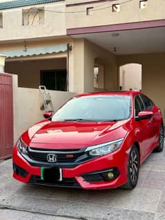 Honda Civic Turbo 1.5 2016 Model Rally Red