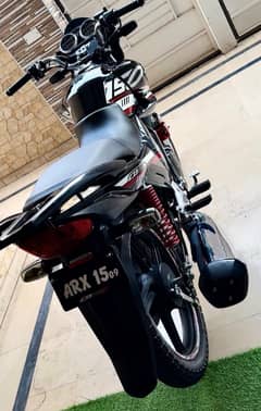 Honda CB150F 2023 black color