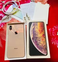 Apple Iphone X's Max 256 GB PTA Approved Gold only WhatsAp03286487884