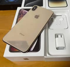 Apple Iphone X's Max 256 GB PTA Approved Gold only WhatsAp03286487884