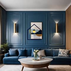 Walls moulding and ceiling available in Lahore