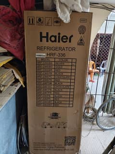Brand New Haier HRF-336 EBS/EBD Fridge – 12 Cubic Feet | Urgent Sale