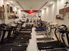 treadmill exercise cycle ellepticals spinbike airwalker abking pro