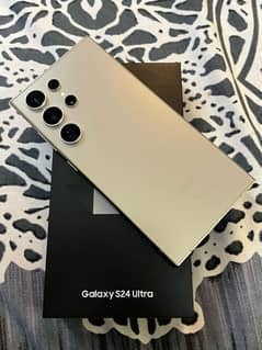 Samsung galaxy S24 ultra 16/ 512 complete box CO Wtp no 0306=1563756