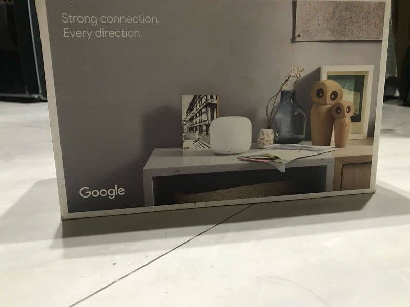 Google Nest Wifi Router and Point (snow) 1