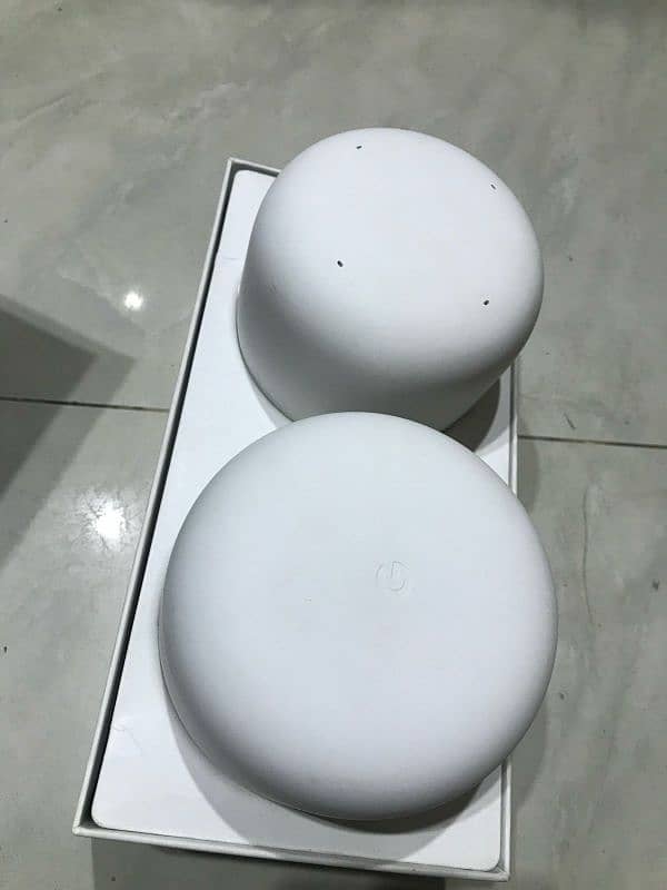 Google Nest Wifi Router and Point (snow) 3