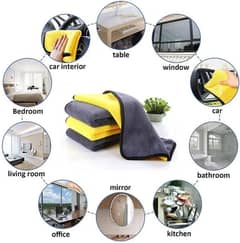 •  Material: Microfiber cleaning cloths 1 PC verstile and  effitive