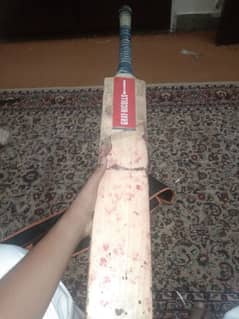 hardball cricket bat, kashmiri willow bought from mb Malik factory