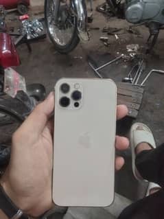 iphone 12 pro non pta sim working 128 with box waterpack battery 76