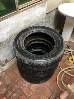 265/60/R18 Dunlop tyre for sale. 3 tyres in good condition
