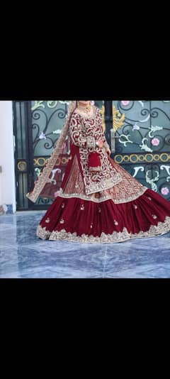 Farshi lehnga from khan fashion vibes rabi centerrabi