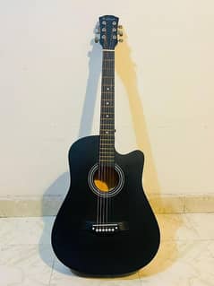Semi Acoustic Guitar in Black Colour