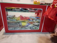 3Piece Showcase / Counter  8mm mirror for sale