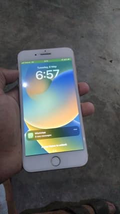 I phone 8 plus pta prove 64gb back break all ok bettry change a+