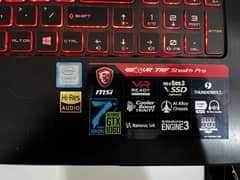 MSI gaming laptop