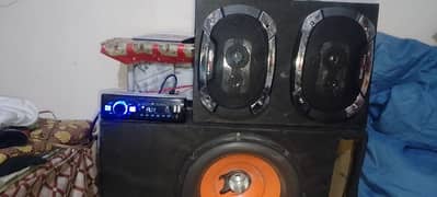 New Bluetooth Double Speaker With Buffar