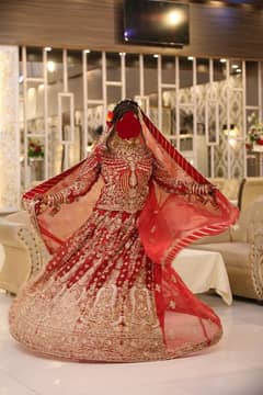 barat dress / bridal dress / lehenga / sharara