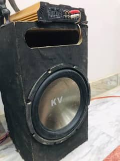 sub woofer heavey duty with Amplifier also.