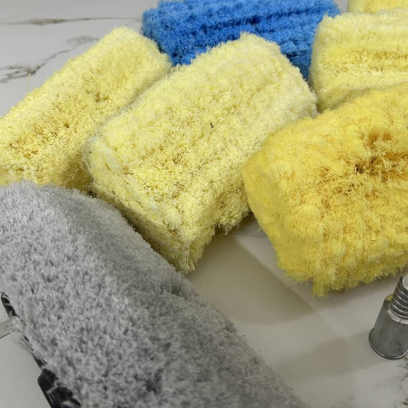 Solar panel cleaning brush and accessories 2