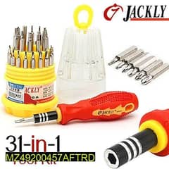 31 Pcs Stainless Steel Screwdriver Set