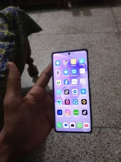 Infinix model hot 50 pro plus 8ram 256 gb15 day used Diba charger