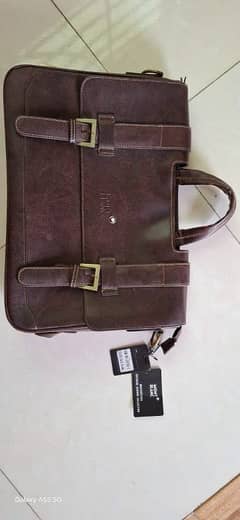 Mont Blanc laptop bag