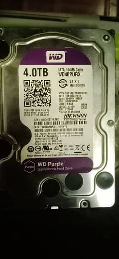 4tb hard disk