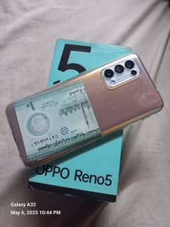 OPPO RENO 5 8 / 128  official approve with box 10/10 NO OPEN REPAIR