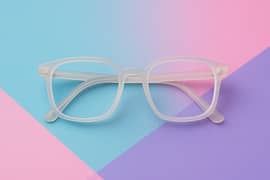 Transparent glass for man .