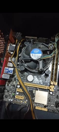 Intel i5 4 gen pc and AOC 22 inch monitor 1080x1920 hdd ssd not includ