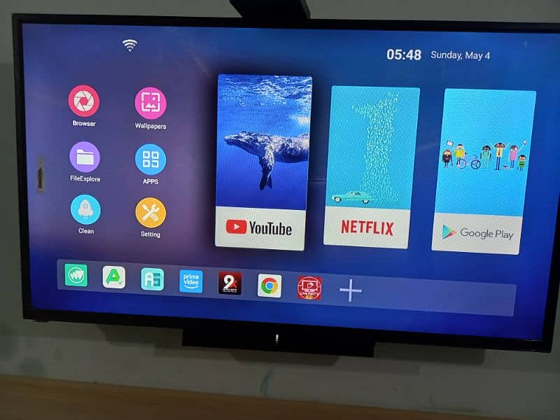 Set Of Samsung led,mounted drawer and android box 4