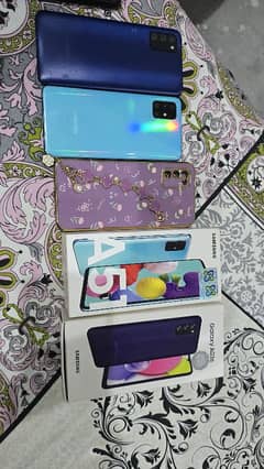 SAMSUNG A51 AND A03s Two Mobile