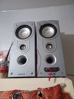 audionic 2 sapekar  and 1 boofer for sale