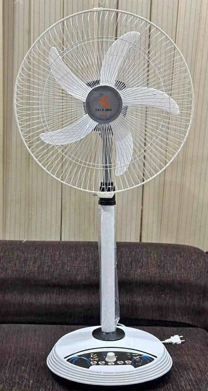 Charging Fans 12 Volt DC Fans AC DC Fans Solar Fan Stand Fan Pedestal 1