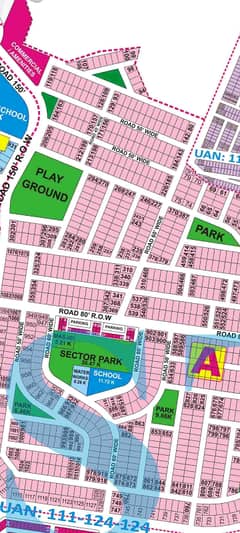 1 KANAL PLOT FOR SALE IN DHA PHASE 9 PRISM A BLOCK