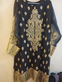 maria b designer chiffon suit