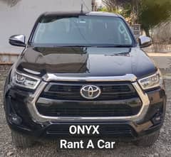 Onyx rant a car in lahore/ rivo with guards
