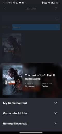 Last of us 2 Remastered Pc Steam