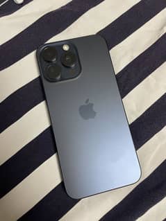 iPhone 15 pro max brand new phone hardly 17 time charged