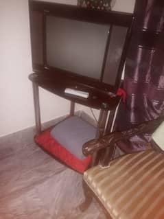 21inches tv with trolley