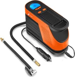 Foseal Car Tyre Pump, 12V Digital Tyre Inflator Air Compressor
