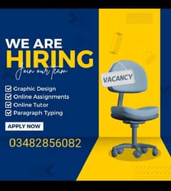 Male & Female Online Work u need. .