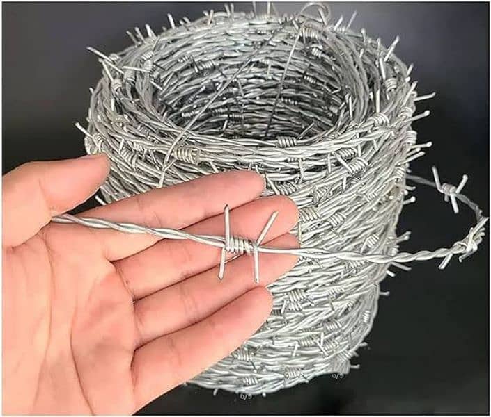 Jali Wire Mesh Razor Wire Barbed Wire Chain Link Fence Security Wire 2
