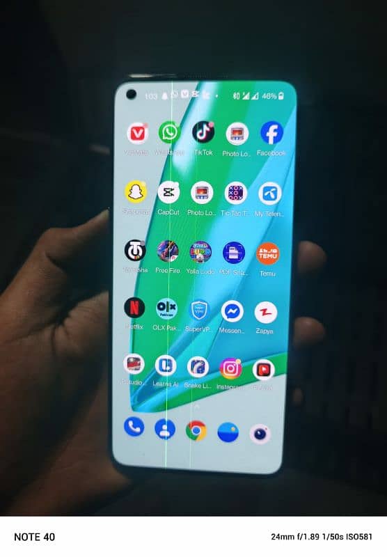 condition 10 by 10 12ram 256 memory screen main halki si 2line he 4