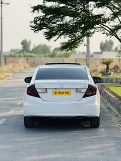 Total genuine civic in the town