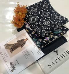 "Sapphire Unstitched Suit Collection - Perfect for Eid/Party Wear"
